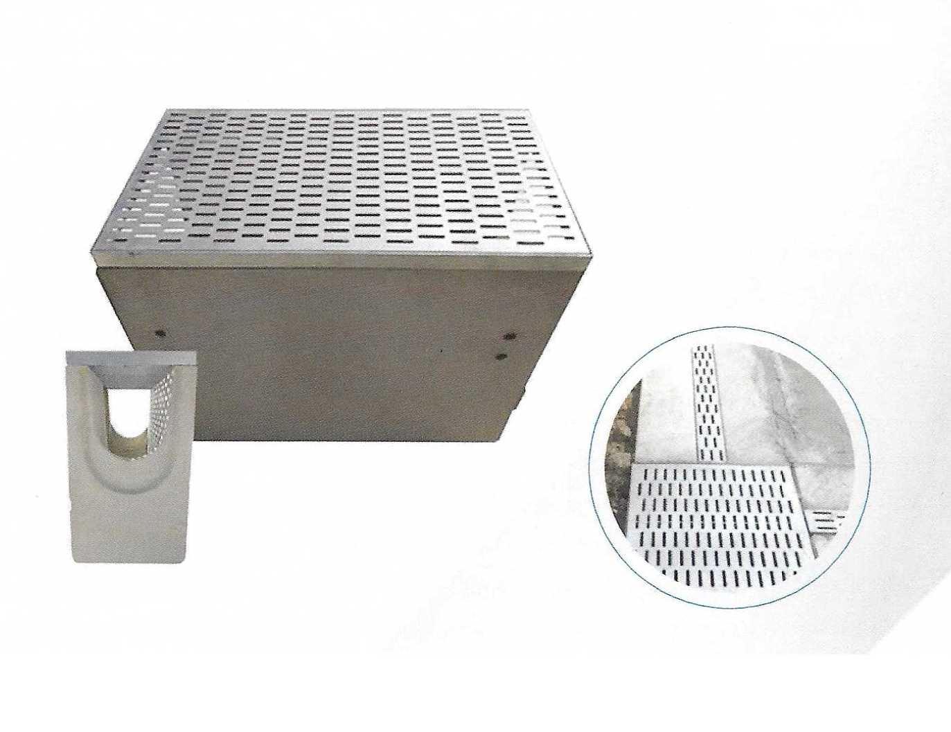 원형사각수로관 집수정